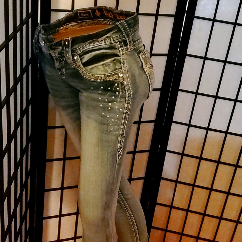Rock revival jeans womens size 24 - Picture 9 of 12